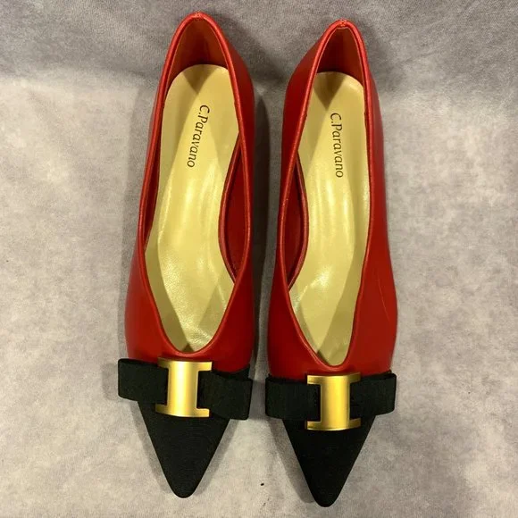 C.Paravano Slip on Dressy Flats - Picture 2 of 6